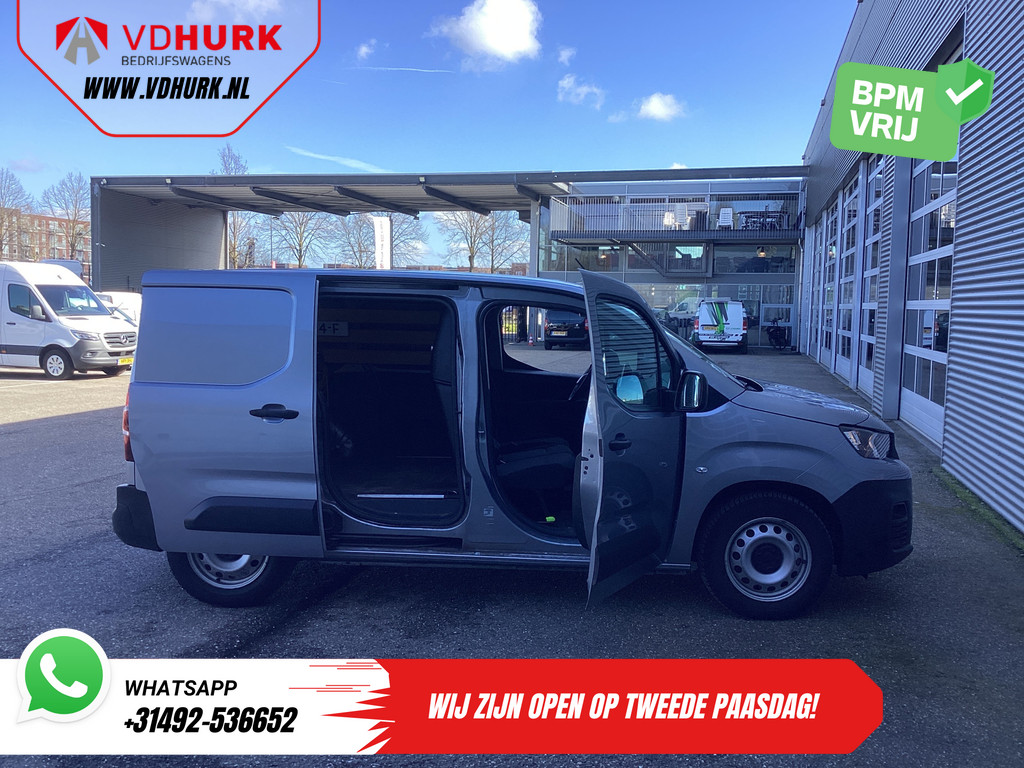 Peugeot e-Partner Bestelbus 50 kWh 280 km WLTP Snellader/ 3 Pers./ Standkachel/ Carplay/ Cruise/ Navi/ PDC/ Trekhaak 5