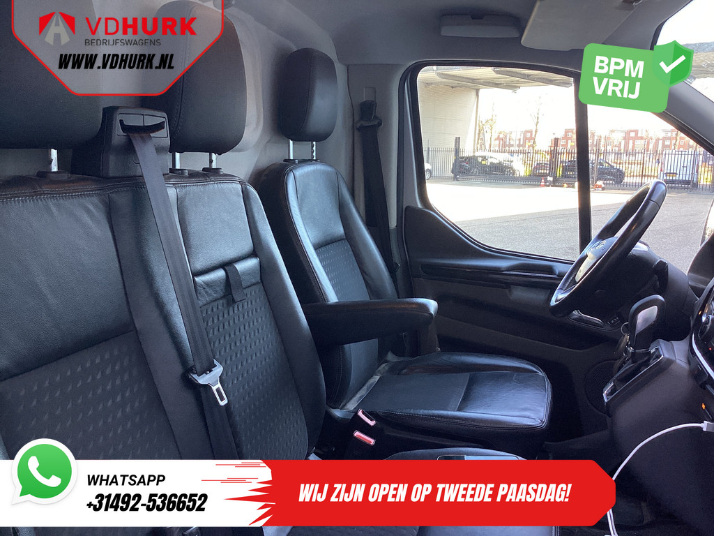 Ford Transit Custom Bestelbus Sport 2.0 TDCI Aut. 170 pk L2 DB-Riem VV/ Carplay/ Alarm III/ Stoelverw./ Navi/ Airco/ Camera/ Cruise/ PDC/ Trekhaak 11