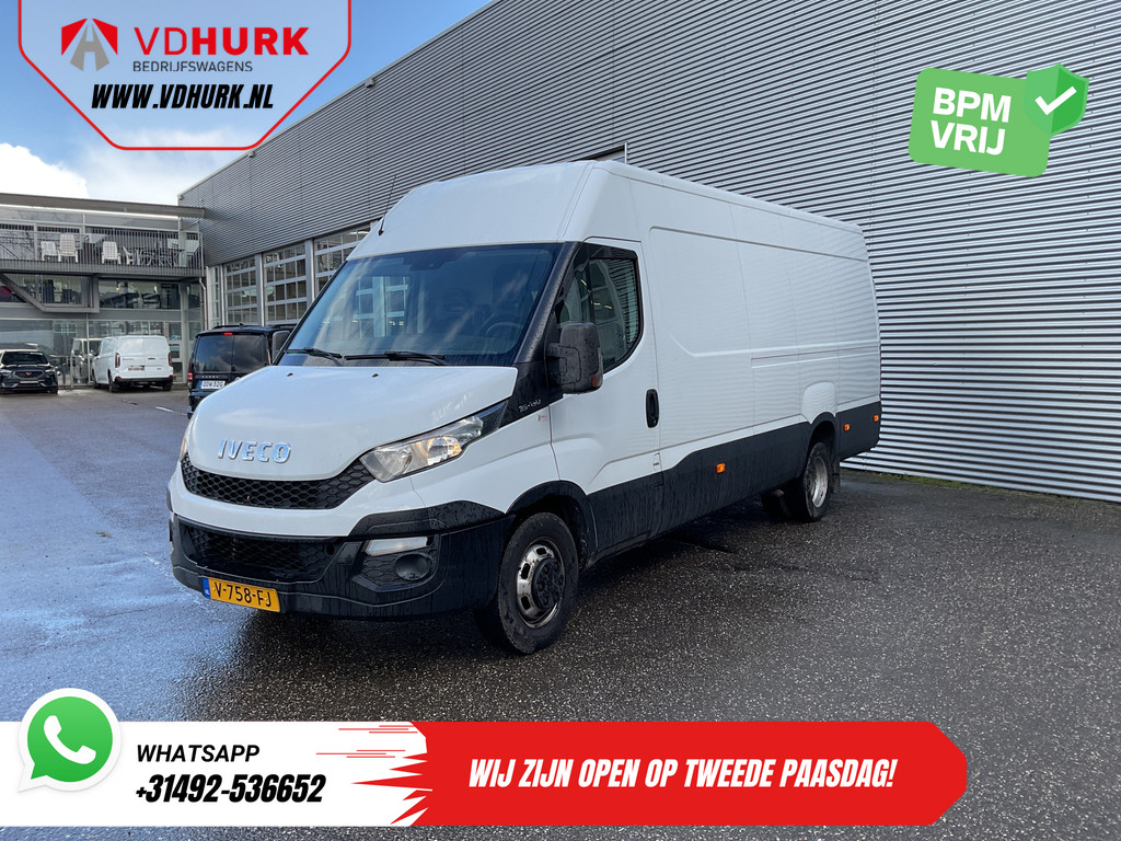 Iveco Daily Bestelbus 35C13V 2.3 L4H3 EXPORT Dubbel Lucht/ 3.5t Trekverm./ 270Gr.Deuren/ Alarm III/ Climate/ Cruise/ Trekhaak 7