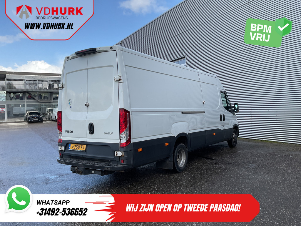 Iveco Daily Bestelbus 35C13V 2.3 L4H3 EXPORT Dubbel Lucht/ 3.5t Trekverm./ 270Gr.Deuren/ Alarm III/ Climate/ Cruise/ Trekhaak 8