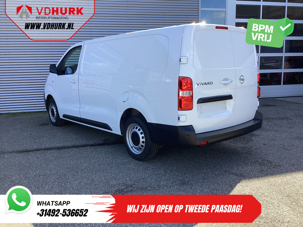 Opel Vivaro Bestelbus 2.0 CDTI 145 pk L3 Garantie 4-27'/ Adapt.Cruise/ 2.5t Trekverm./ Carplay/ Keyless/ Climate/ Camera/ PDC 1