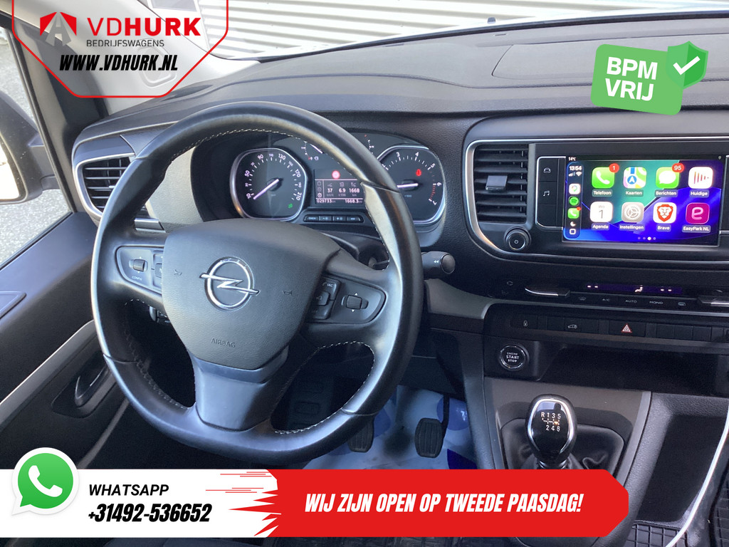 Opel Vivaro Bestelbus 2.0 CDTI 145 pk L3 Garantie 4-27'/ Adapt.Cruise/ 2.5t Trekverm./ Carplay/ Keyless/ Climate/ Camera/ PDC 11