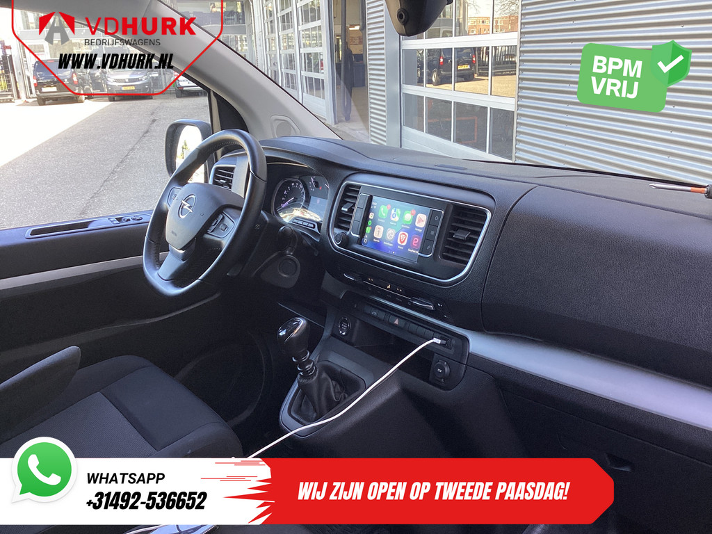 Opel Vivaro Bestelbus 2.0 CDTI 145 pk L3 Garantie 4-27'/ Adapt.Cruise/ 2.5t Trekverm./ Carplay/ Keyless/ Climate/ Camera/ PDC 2