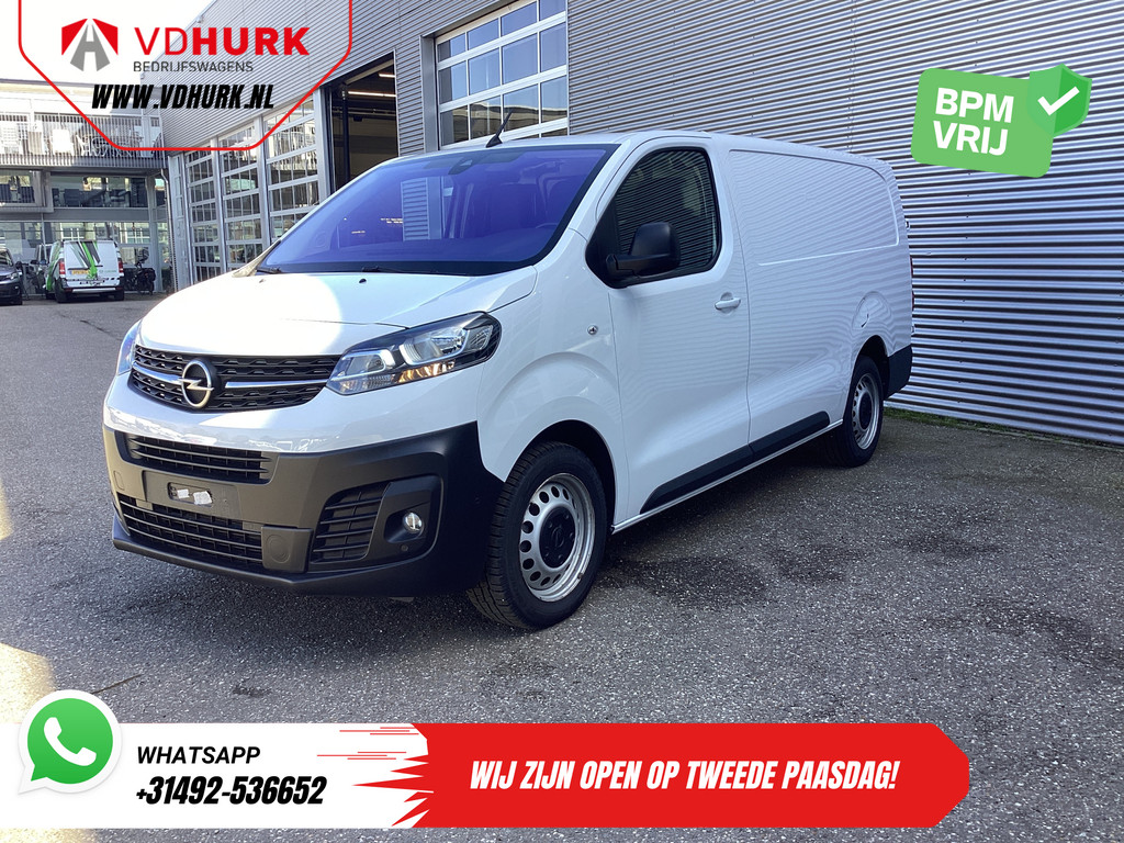 Opel Vivaro Bestelbus 2.0 CDTI 145 pk L3 Garantie 4-27'/ Adapt.Cruise/ 2.5t Trekverm./ Carplay/ Keyless/ Climate/ Camera/ PDC 7