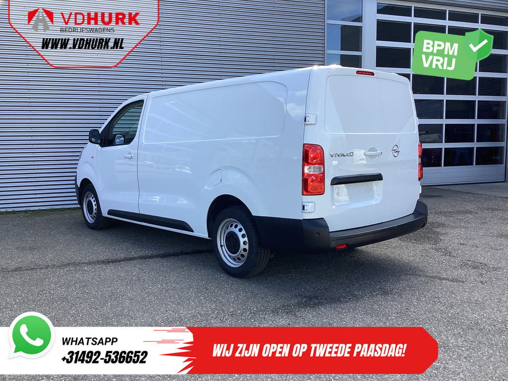 Opel Vivaro Bestelbus 2.0 CDTI 145 pk L3 Garantie 4-27'/ Adapt.Cruise/ 2.5t Trekverm./ Carplay/ Keyless/ Climate/ Camera/ PDC 1