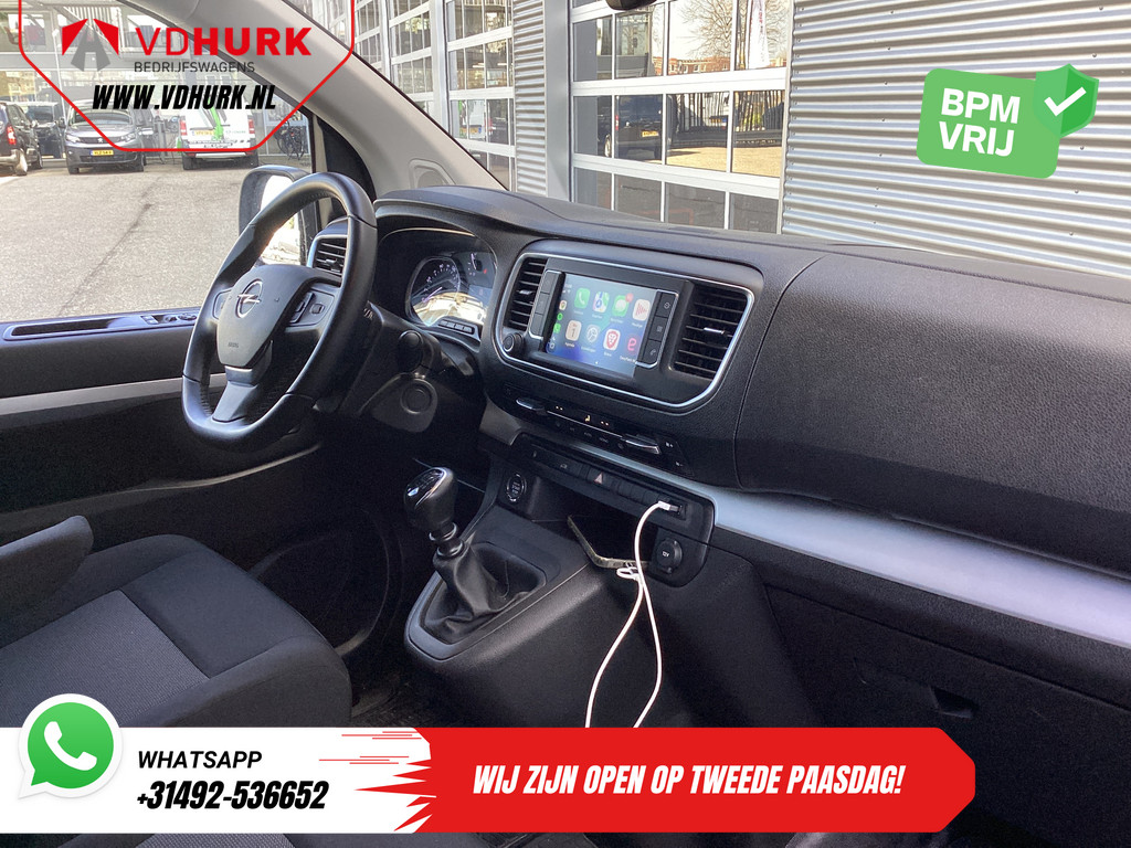 Opel Vivaro Bestelbus 2.0 CDTI 145 pk L3 Garantie 4-27'/ Adapt.Cruise/ 2.5t Trekverm./ Carplay/ Keyless/ Climate/ Camera/ PDC 2