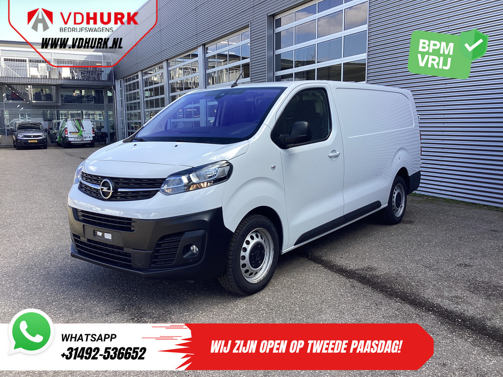 Opel Vivaro Bestelbus 2.0 CDTI 145 pk L3 Garantie 4-27'/ Adapt.Cruise/ 2.5t Trekverm./ Carplay/ Keyless/ Climate/ Camera/ PDC 7