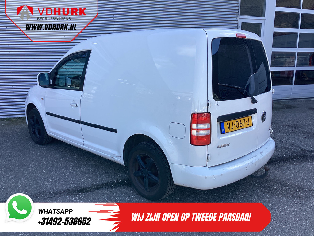 Volkswagen Caddy Bestelbus 1.6 TDI 102 pk Aut. Export DB-Riem V.V/ Navi/ Cruise/ PDC/ Leder/ LMV/ Airco/ Trekhaak 1