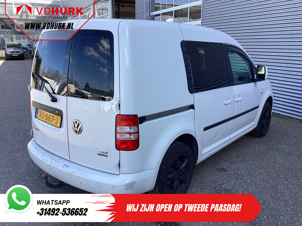 Volkswagen Caddy Bestelbus 1.6 TDI 102 pk Aut. Export DB-Riem V.V/ Navi/ Cruise/ PDC/ Leder/ LMV/ Airco/ Trekhaak 7