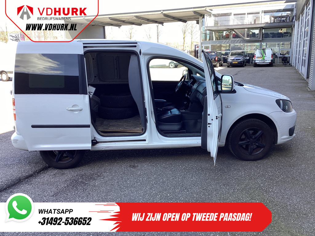 Volkswagen Caddy Bestelbus 1.6 TDI 102 pk Aut. Export DB-Riem V.V/ Navi/ Cruise/ PDC/ Leder/ LMV/ Airco/ Trekhaak 8