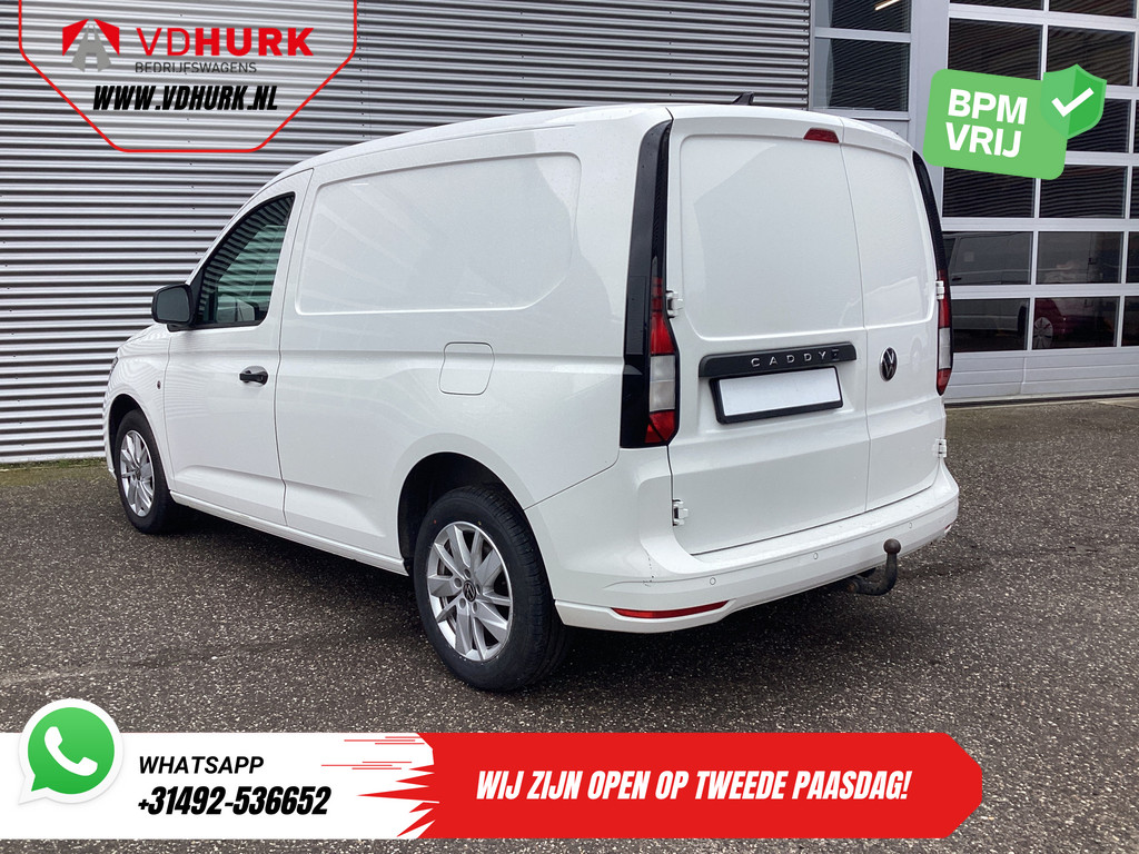 Volkswagen Caddy Cargo Bestelbus 2.0 TDI 125 pk LED/ Standkachel/ Stoelverw./ Inrichting/ Airco/ Cruise/ Camera/ PDC/ 16”LMV/ Trekhaak 1