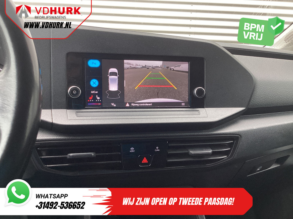 Volkswagen Caddy Cargo Bestelbus 2.0 TDI 125 pk LED/ Standkachel/ Stoelverw./ Inrichting/ Airco/ Cruise/ Camera/ PDC/ 16”LMV/ Trekhaak 13