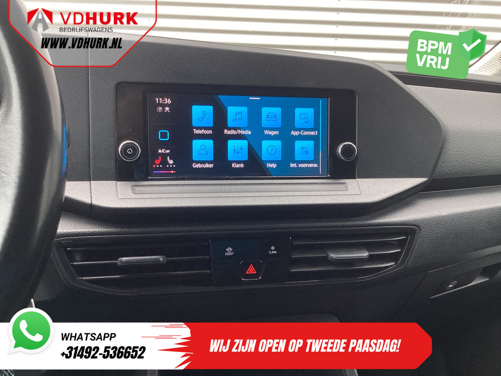Volkswagen Caddy Cargo Bestelbus 2.0 TDI 125 pk LED/ Standkachel/ Stoelverw./ Inrichting/ Airco/ Cruise/ Camera/ PDC/ 16”LMV/ Trekhaak 14