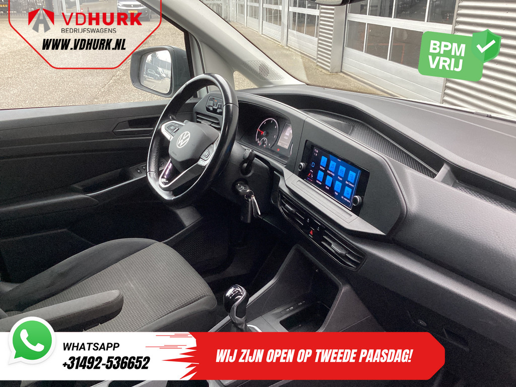 Volkswagen Caddy Cargo Bestelbus 2.0 TDI 125 pk LED/ Standkachel/ Stoelverw./ Inrichting/ Airco/ Cruise/ Camera/ PDC/ 16”LMV/ Trekhaak 2