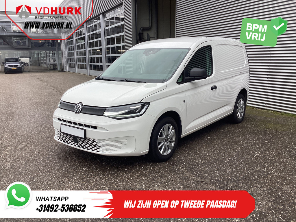 Volkswagen Caddy Cargo Bestelbus 2.0 TDI 125 pk LED/ Standkachel/ Stoelverw./ Inrichting/ Airco/ Cruise/ Camera/ PDC/ 16”LMV/ Trekhaak 8