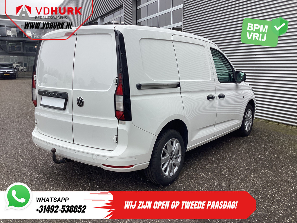 Volkswagen Caddy Cargo Bestelbus 2.0 TDI 125 pk LED/ Standkachel/ Stoelverw./ Inrichting/ Airco/ Cruise/ Camera/ PDC/ 16”LMV/ Trekhaak 9