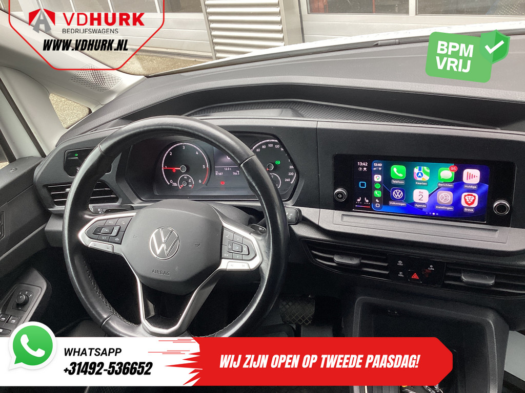 Volkswagen Caddy Cargo Bestelbus 2.0 TDI 125 pk DSG Aut. LED/ Standkachel/ Stoelverw./ Carplay/ Airco/ Cruise/ PDC/ Trekhaak 11