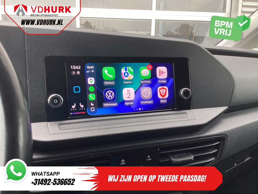 Volkswagen Caddy Cargo Bestelbus 2.0 TDI 125 pk DSG Aut. LED/ Standkachel/ Stoelverw./ Carplay/ Airco/ Cruise/ PDC/ Trekhaak 12