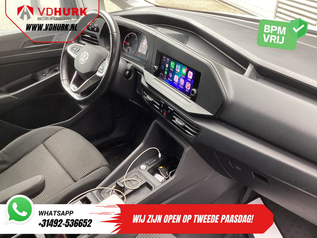 Volkswagen Caddy Cargo Bestelbus 2.0 TDI 125 pk DSG Aut. LED/ Standkachel/ Stoelverw./ Carplay/ Airco/ Cruise/ PDC/ Trekhaak 2