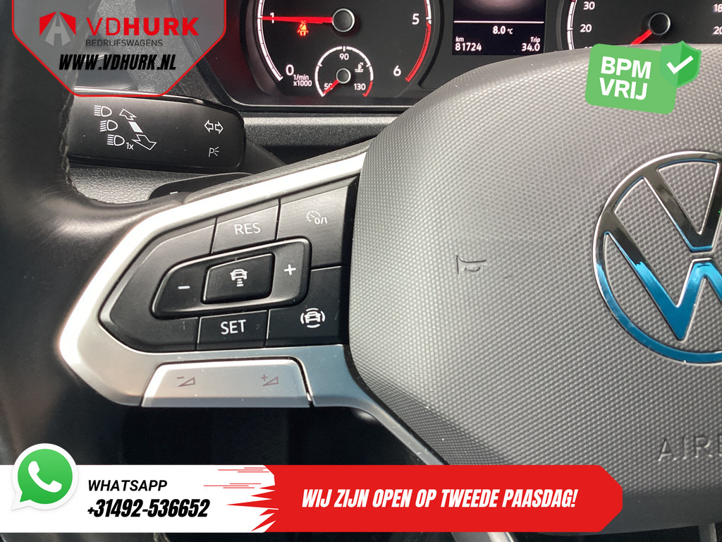 Volkswagen Caddy Cargo Bestelbus 2.0 TDI 125 pk DSG Aut. Adapt.Cruise/ Carplay/ Airco/ Navi/ PDC/ DAB/ Trekhaak 14