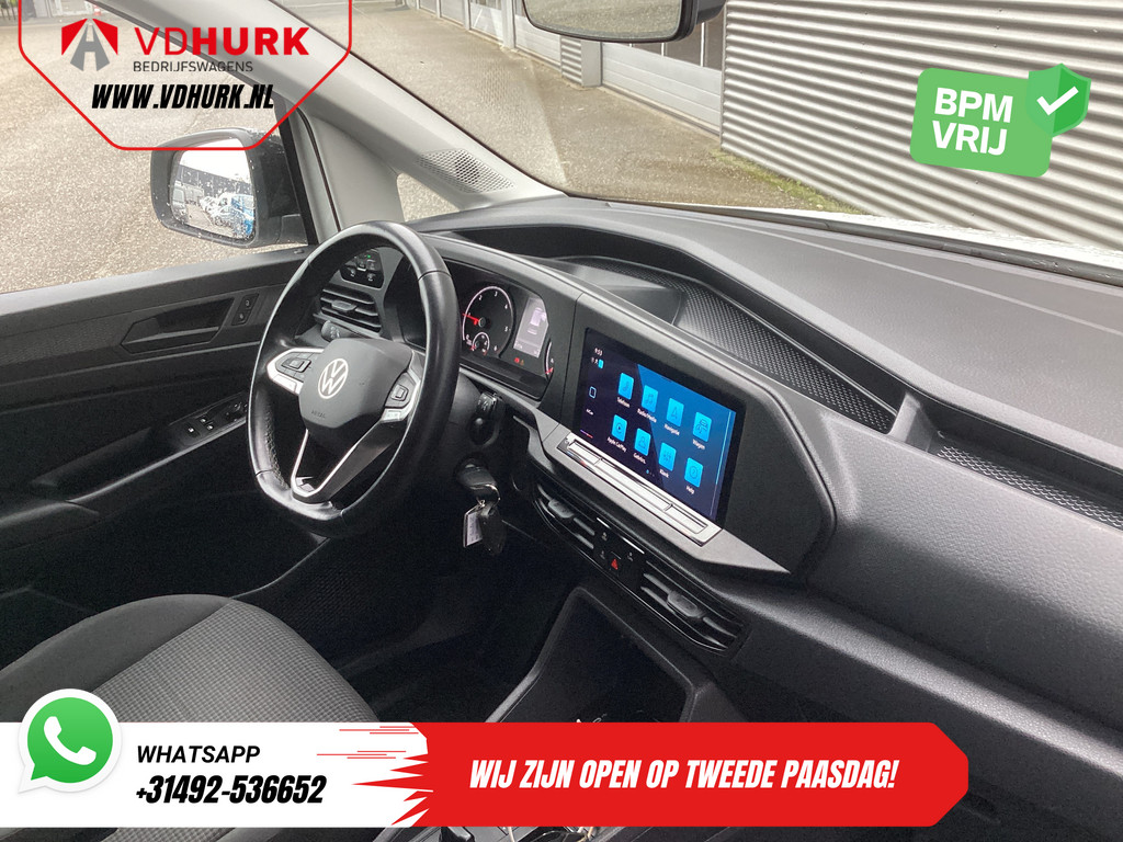 Volkswagen Caddy Cargo Bestelbus 2.0 TDI 125 pk DSG Aut. Adapt.Cruise/ Carplay/ Airco/ Navi/ PDC/ DAB/ Trekhaak 2