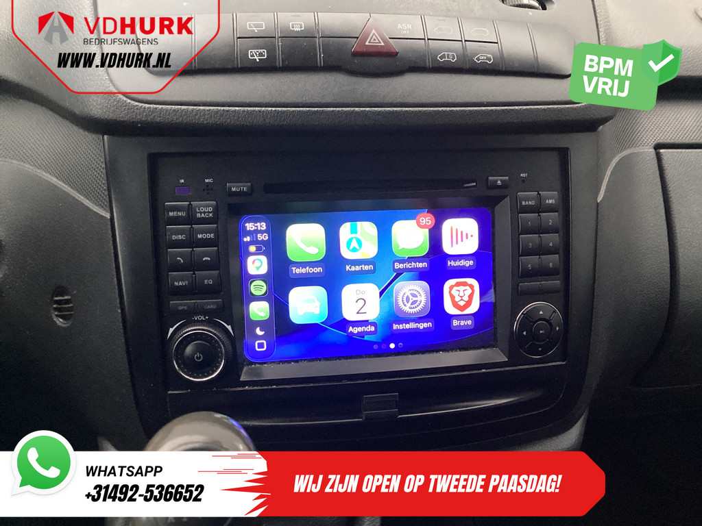 Mercedes-Benz Vito Bestelbus 113 CDI L3 DC Dubbel Cabine EXPORT Carplay/ Airco/ Camera/ 17” LMV/ PDC/ Trekhaak 10