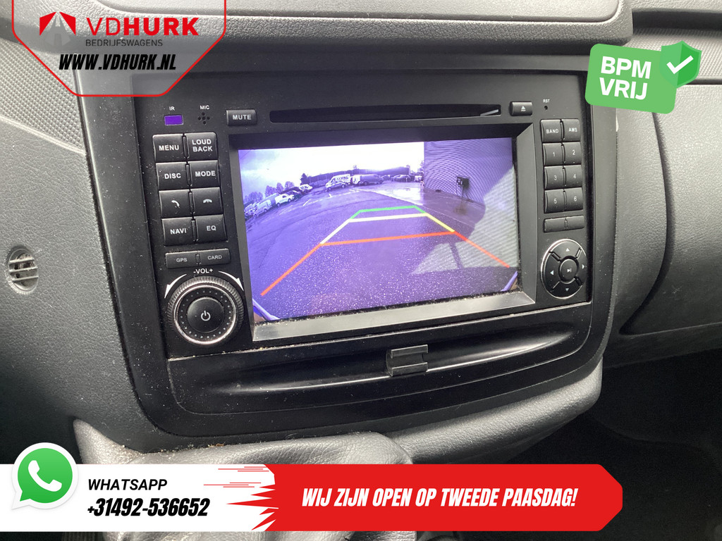 Mercedes-Benz Vito Bestelbus 113 CDI L3 DC Dubbel Cabine EXPORT Carplay/ Airco/ Camera/ 17” LMV/ PDC/ Trekhaak 14