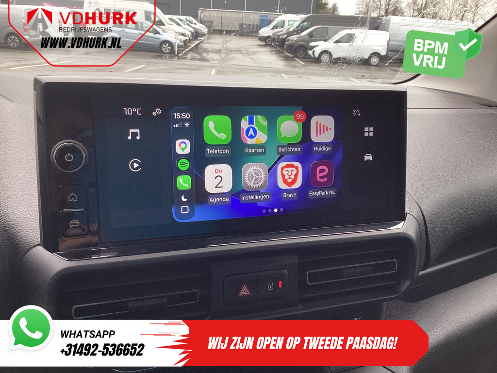 Citroën Berlingo Bestelbus 1.5 HDi 100 pk L2 Carplay/ Stoelverw./ 3Pers./ Virtual Cockpit/ Climate/ Keyless/ Navi/ Camera/ Cruise/ PDC 11