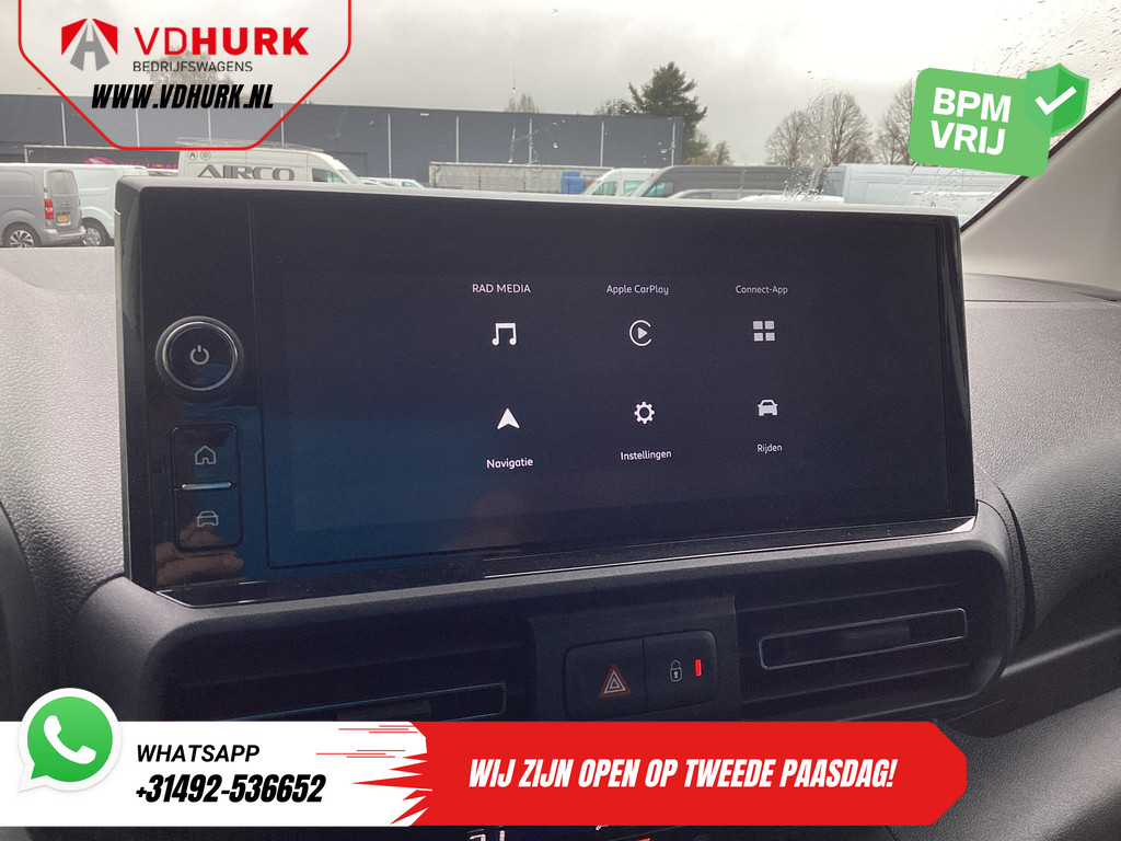 Citroën Berlingo Bestelbus 1.5 HDi 100 pk L2 Carplay/ Stoelverw./ 3Pers./ Virtual Cockpit/ Climate/ Keyless/ Navi/ Camera/ Cruise/ PDC 12