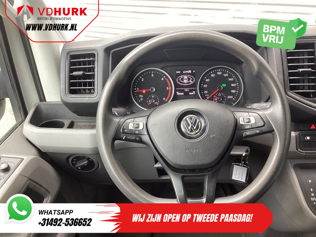 Volkswagen Crafter Bestelbus 2.0 TDI 140 pk DSG Aut. L3H3 EXPORT Carplay/ Imperiaal/ Airco/ Navi/ Cruise/ Camera/ Sidebars 12