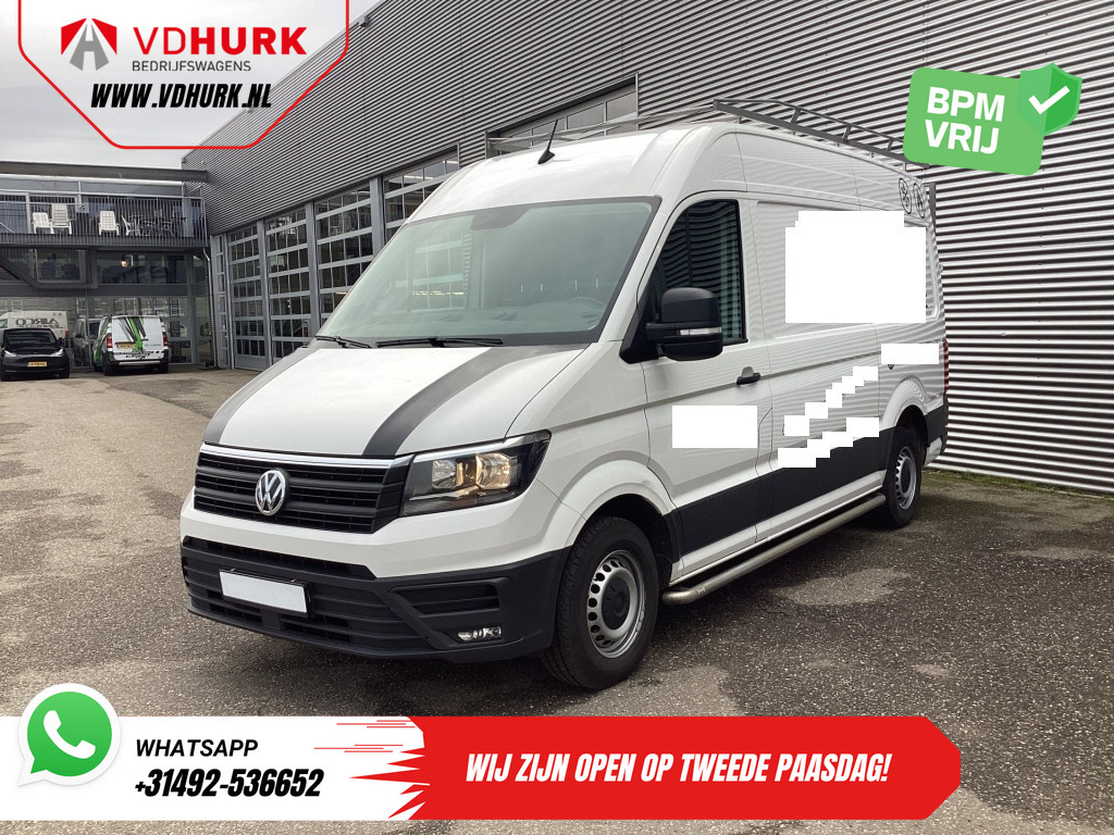 Volkswagen Crafter Bestelbus 2.0 TDI 140 pk DSG Aut. L3H3 EXPORT Carplay/ Imperiaal/ Airco/ Navi/ Cruise/ Camera/ Sidebars 7