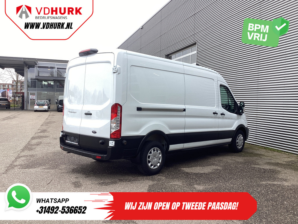 Ford Transit Bestelbus 2.0 TDCI 130 pk Aut. L3H2 Trend 270Gr.Deuren/ Carplay/ 360 Camera/ PDC/ Climate/ Cruise 9