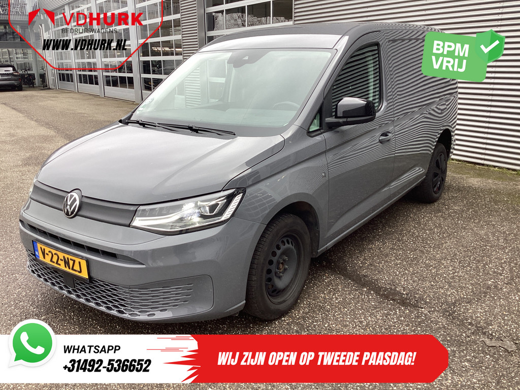 Volkswagen Caddy Cargo Maxi Bestelbus 2.0 TDI 125 pk DSG Aut. MARGE LED/ Adapt.Cruise/ Stoelverw./ PDC/ Airco/ DAB 7