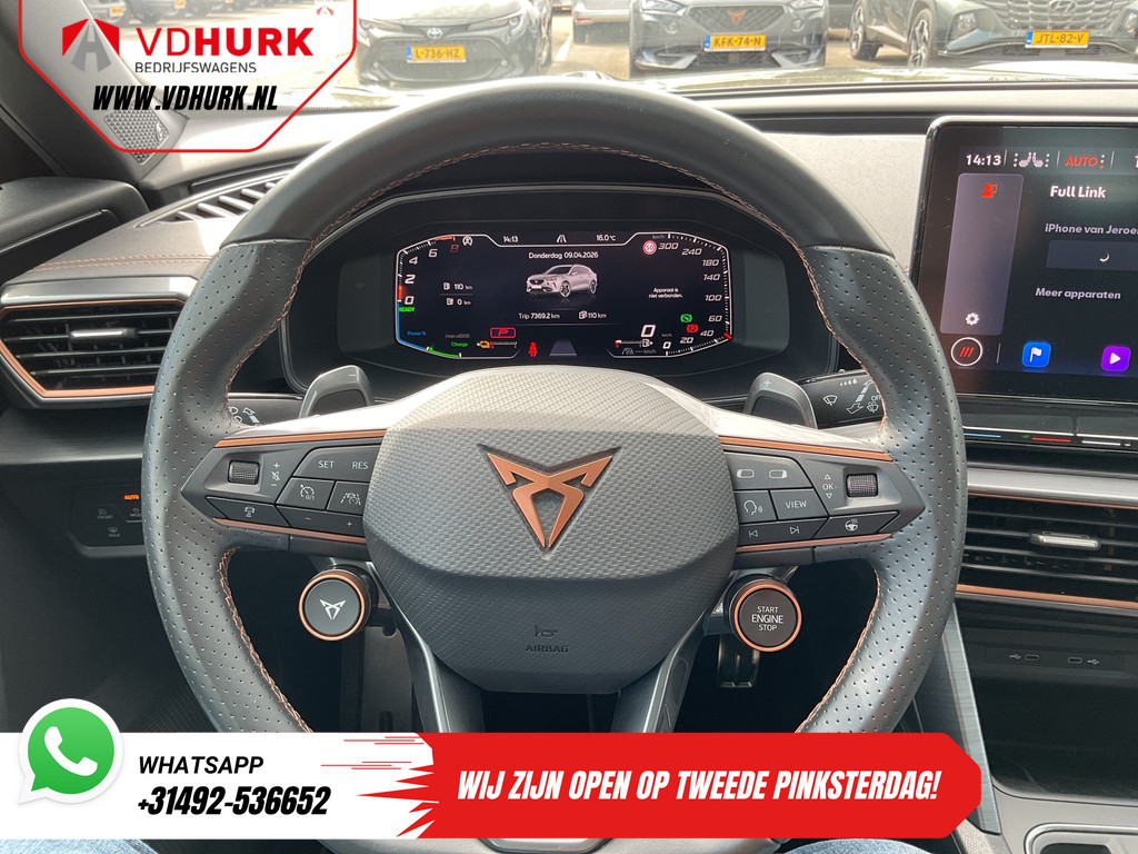CUPRA Formentor SUV 1.4 e-Hybrid VZ Performance Tribe Edition Pano/ Beats/ 360 Cam./ Elek.Trekhaak/ Elek.Klep/ Memory/ Matrix/ Adapt. Cruise/ Alcant 24