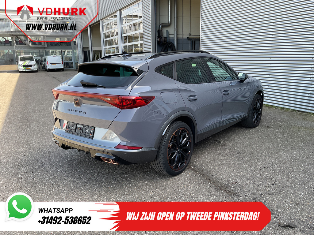 CUPRA Formentor SUV 1.4 e-Hybrid 245 pk VZ Performance Edition Leder/ Matrix/ Adapt. Cruise/ Carplay/ Camera/ Stoelverw./ Stuurverw./ 19