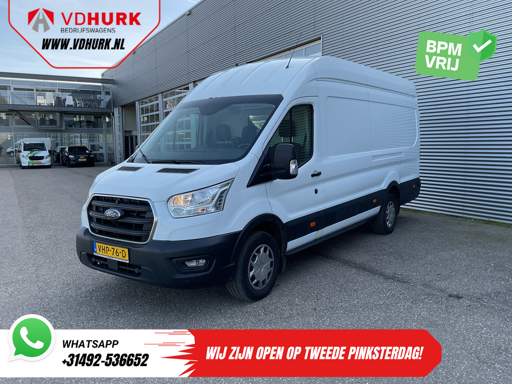 Ford Transit Bestelbus 2.0 TDCI 170 pk L4H3 Trend RWD Jumbo 270Gr.Deuren/ Airco/ Cruise/ DAB/ PDC/ Trekhaak 8