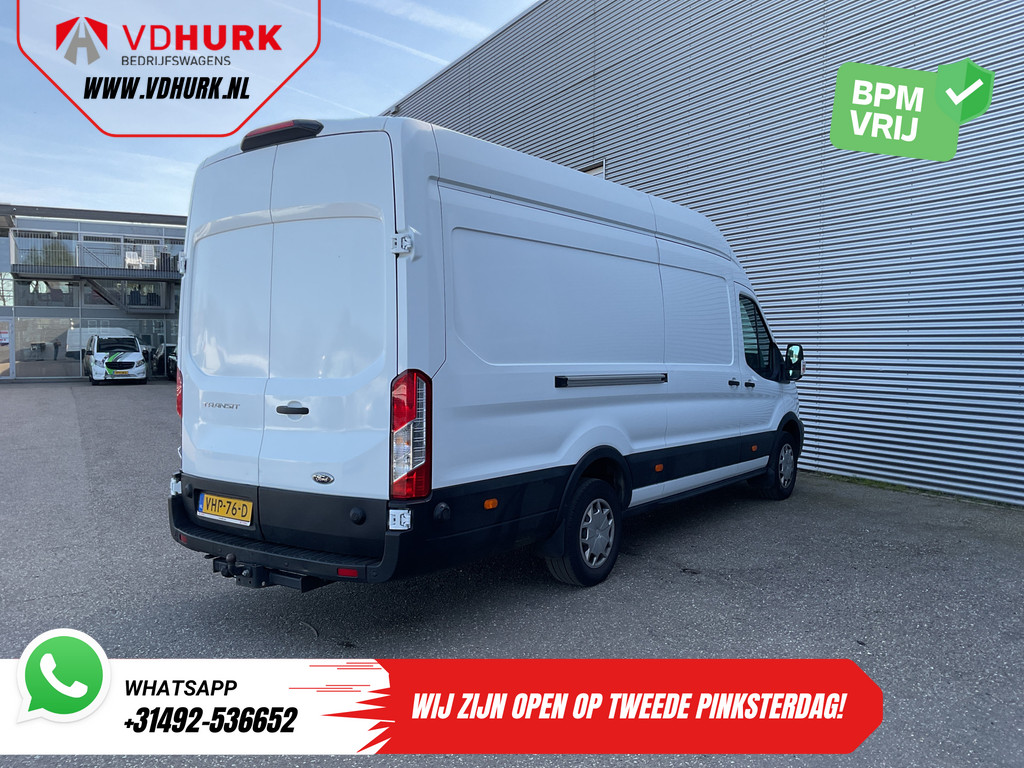 Ford Transit Bestelbus 2.0 TDCI 170 pk L4H3 Trend RWD Jumbo 270Gr.Deuren/ Airco/ Cruise/ DAB/ PDC/ Trekhaak 9