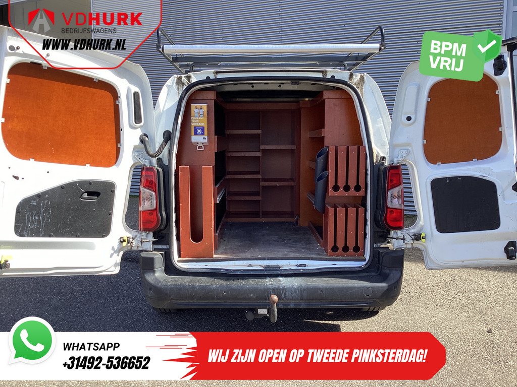 Peugeot Partner Bestelbus 1.5 HDI 130 pk Aut. L2 NL Auto/ 3Pers./ Carplay/ Airco/ Navi/ Imperiaal/ Cruise/ PDC/ DAB/ Trekhaak 5