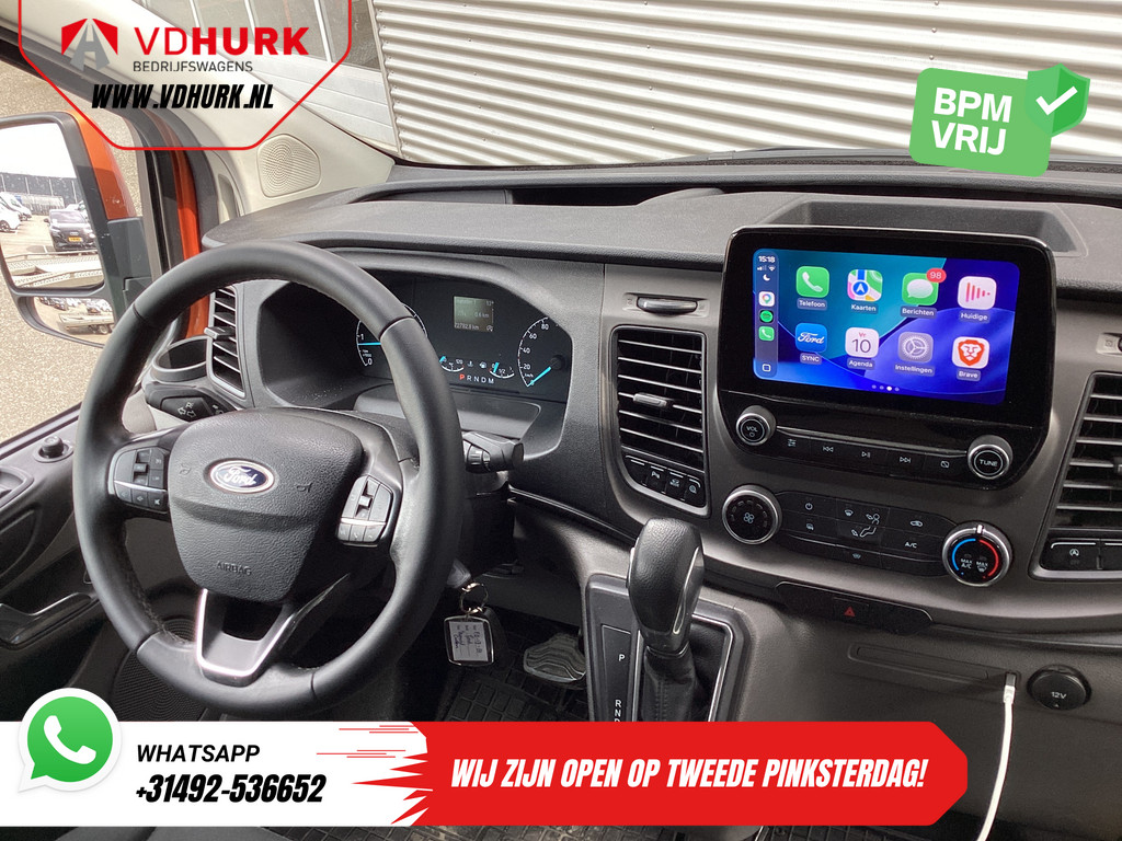 Ford Transit Custom Bestelbus 2.0 TDCI 170 pk Aut. L2 Frontlip/ Spoiler/ Sidbars/ Raptor Grille/ Carplay/ Camera/ Cruise/ PDC/ 18”LMV/ DAB/ Trekhaak/ Airco 11