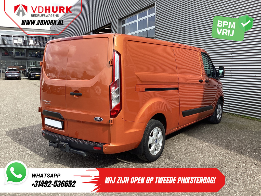 Ford Transit Custom Bestelbus 2.0 TDCI 170 pk Aut. L2 Frontlip/ Spoiler/ Sidbars/ Raptor Grille/ Carplay/ Camera/ Cruise/ PDC/ 18”LMV/ DAB/ Trekhaak/ Airco 8