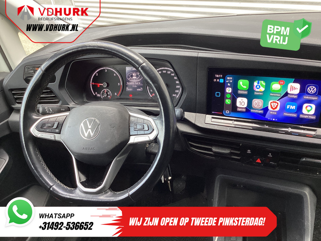 Volkswagen Caddy Cargo Bestelbus 2.0 TDI Dealer Onderhouden/ Carplay/ Navi/ Cruise/ DAB/ 16”LMV/ PDC/ Trekhaak/ Airco 11