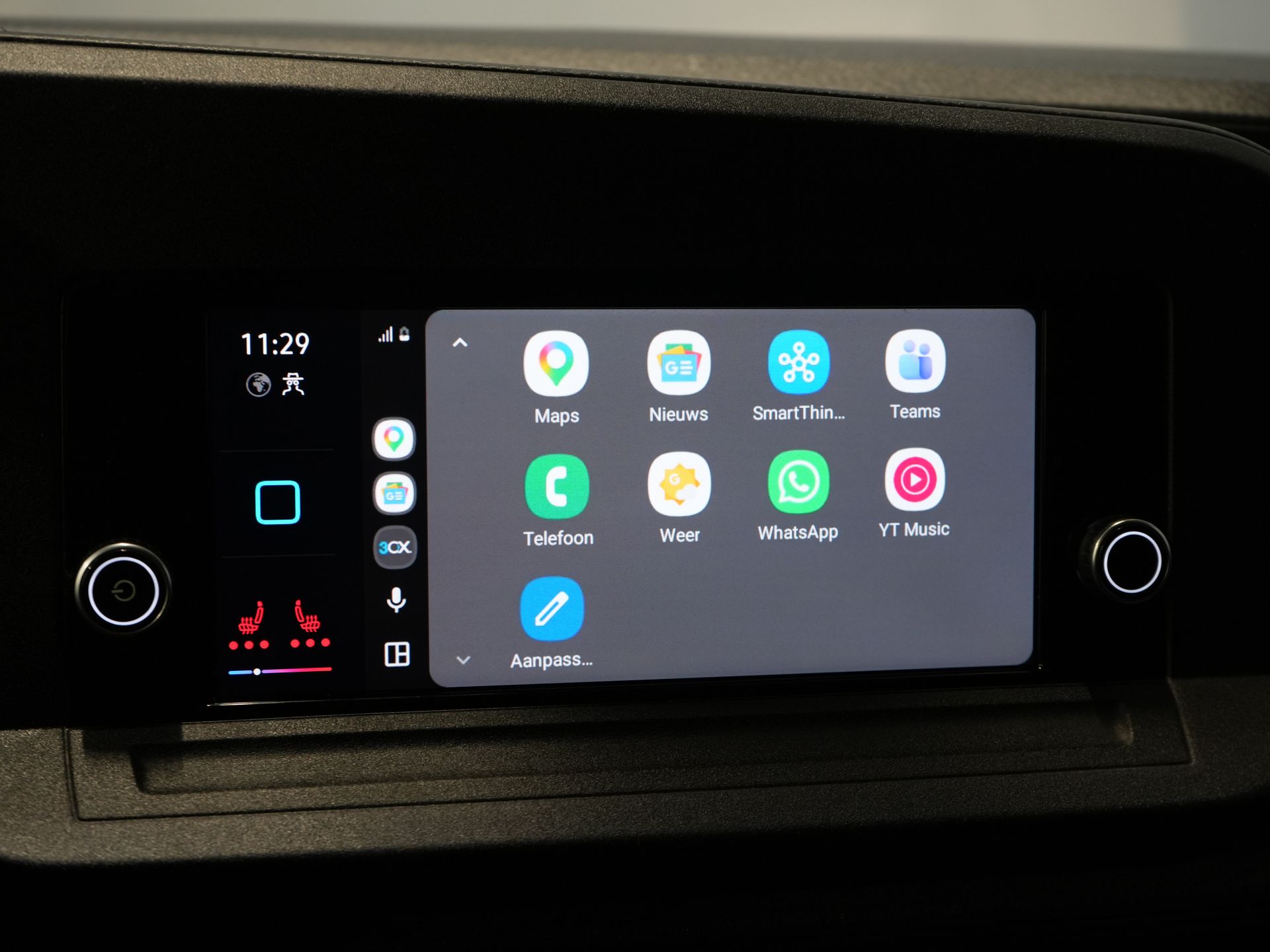 Volkswagen Caddy Cargo Bestelbus 2.0 TDI 125 pk DSG Aut. Standkachel/ Stoelverw./ Carplay/ PDC/ 16” LMV/ Trekhaak/ Dakrails 24