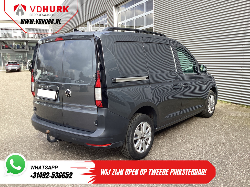 Volkswagen Caddy Cargo Bestelbus 2.0 TDI 125 pk DSG Aut. Standkachel/ Stoelverw./ Carplay/ PDC/ 16” LMV/ Trekhaak/ Dakrails 8