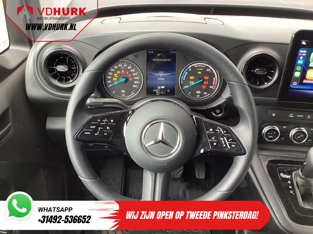 Mercedes-Benz eCitan Bestelbus 112 51 kWh 280 km WLTP Facelift/ 3Pers/ Snellader/ Standkachel/ Stoelverw./ Carplay/ Navi/ Camera/ Climate/ Cruise/ Trekhaak 12