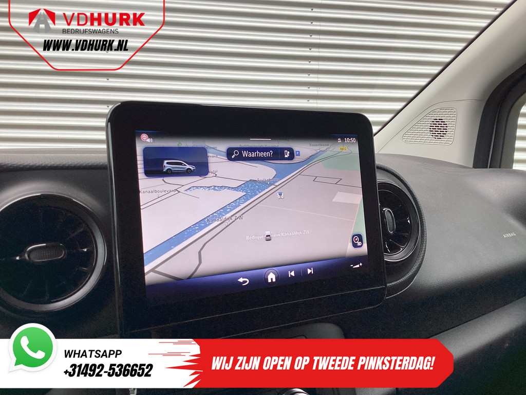 Mercedes-Benz eCitan Bestelbus 112 51 kWh 280 km WLTP Facelift/ 3Pers/ Snellader/ Standkachel/ Stoelverw./ Carplay/ Navi/ Camera/ Climate/ Cruise/ Trekhaak 14