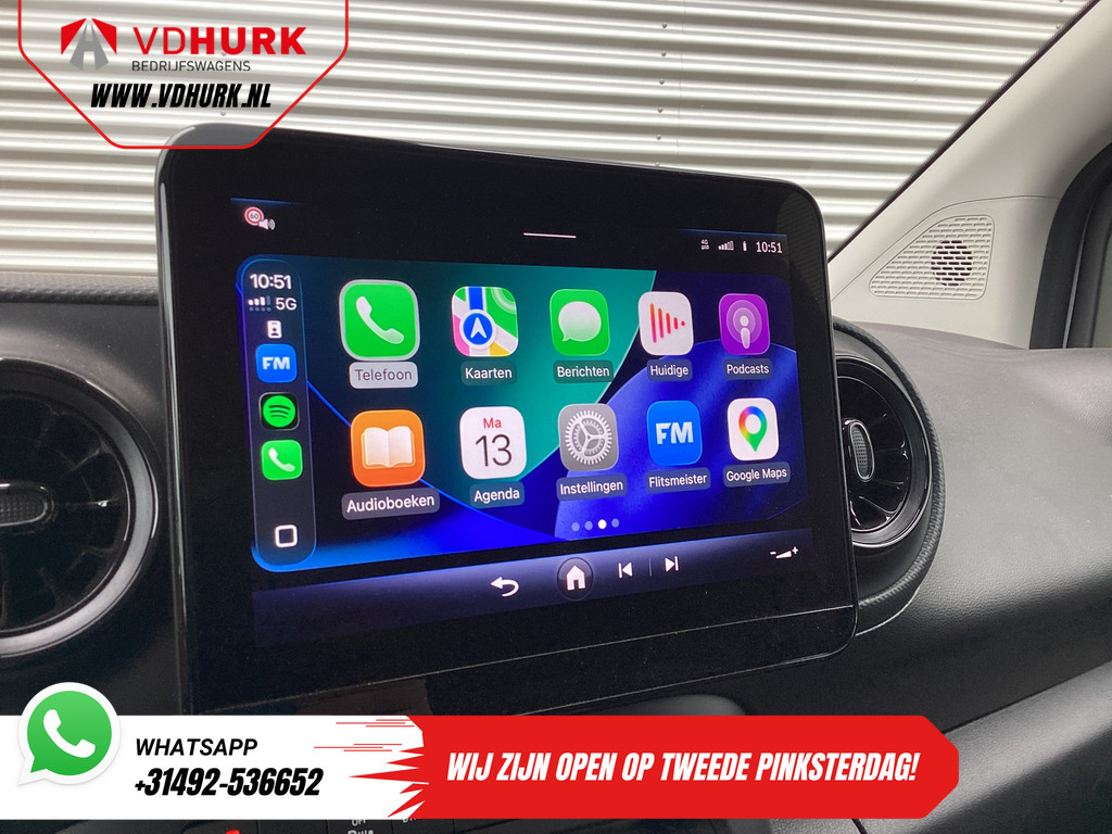 Mercedes-Benz eCitan Bestelbus 112 51 kWh 280 km WLTP Facelift/ 3Pers/ Snellader/ Standkachel/ Stoelverw./ Carplay/ Navi/ Camera/ Climate/ Cruise/ Trekhaak 17