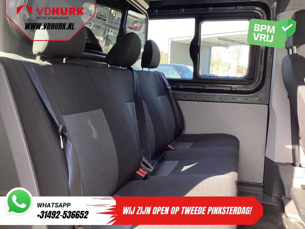 Volkswagen Crafter Bestelbus 2.0 TDI 180 pk DSG Aut. L3H3 DC Dubbel Cabine LED/ Adapt.Cruise/ Carplay/ Gev.Stoel/ Airco/ Navi/ Camera/ PDC/ 17”LMV/ Trekhaak 10