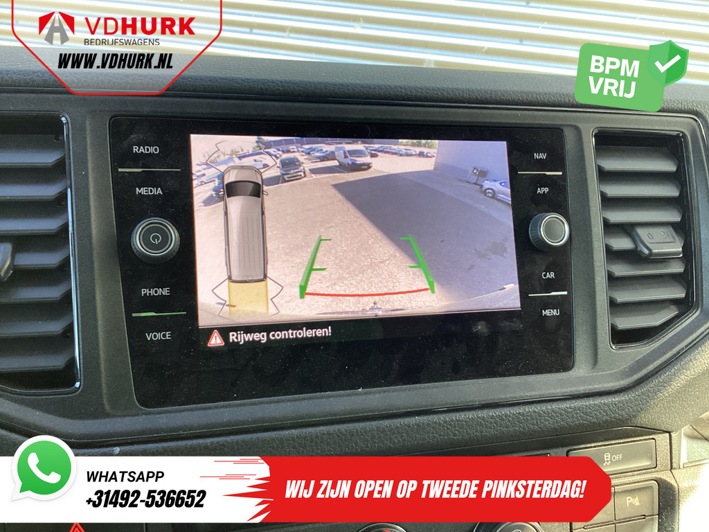 Volkswagen Crafter Bestelbus 2.0 TDI 180 pk DSG Aut. L3H3 DC Dubbel Cabine LED/ Adapt.Cruise/ Carplay/ Gev.Stoel/ Airco/ Navi/ Camera/ PDC/ 17”LMV/ Trekhaak 15