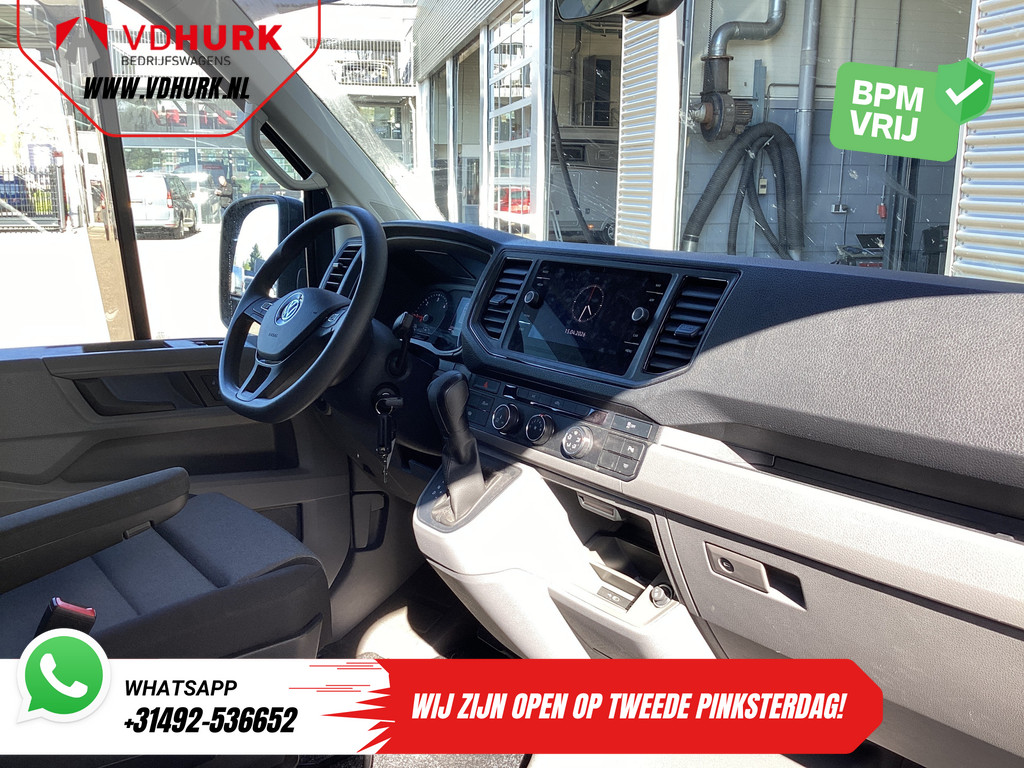 Volkswagen Crafter Bestelbus 2.0 TDI 180 pk DSG Aut. L3H3 DC Dubbel Cabine LED/ Adapt.Cruise/ Carplay/ Gev.Stoel/ Airco/ Navi/ Camera/ PDC/ 17”LMV/ Trekhaak 2
