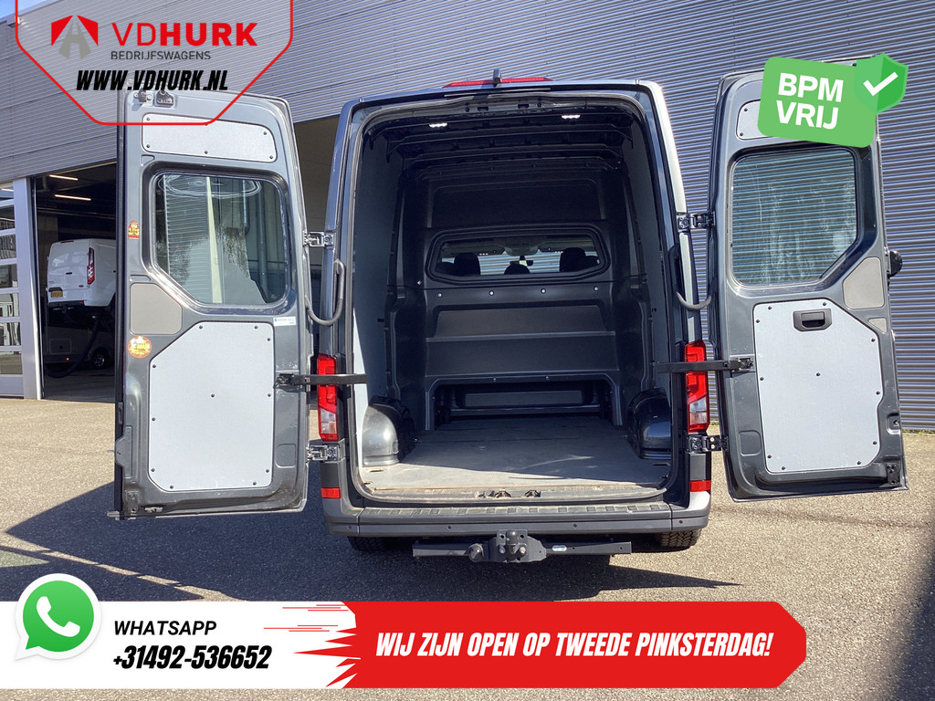 Volkswagen Crafter Bestelbus 2.0 TDI 180 pk DSG Aut. L3H3 DC Dubbel Cabine LED/ Adapt.Cruise/ Carplay/ Gev.Stoel/ Airco/ Navi/ Camera/ PDC/ 17”LMV/ Trekhaak 5
